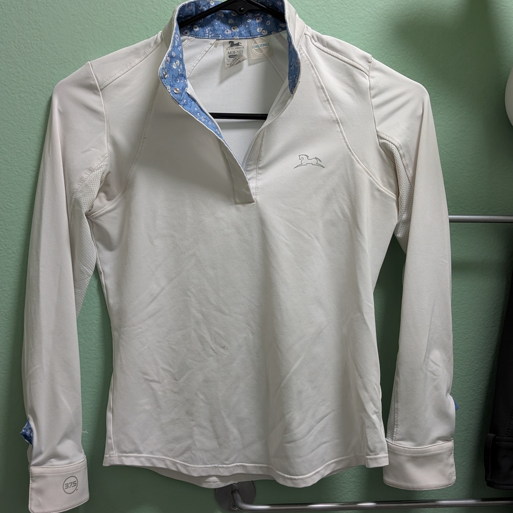 Kids Cream Long Sleeve Shirt